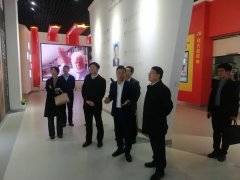 省工業和信息化廳一級巡視員張忠軍一行蒞臨天意機械考察調研