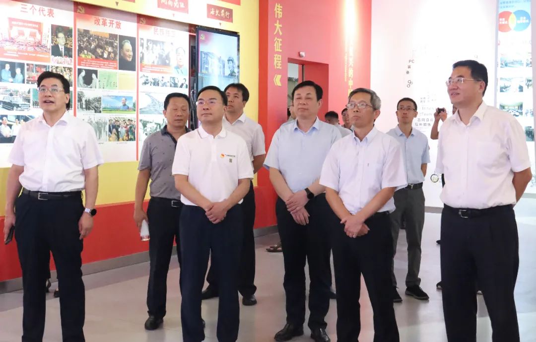 全國人大常委會預算工委副主任夏光調研天意機械